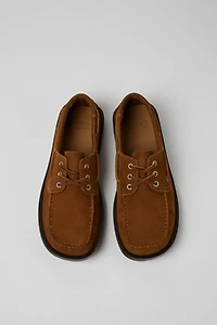Camper Don Leather Moccasin Boat Shoe