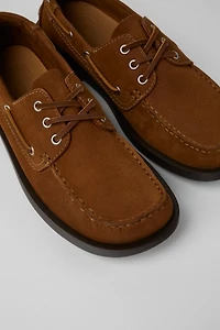 Camper Don Leather Moccasin Boat Shoe
