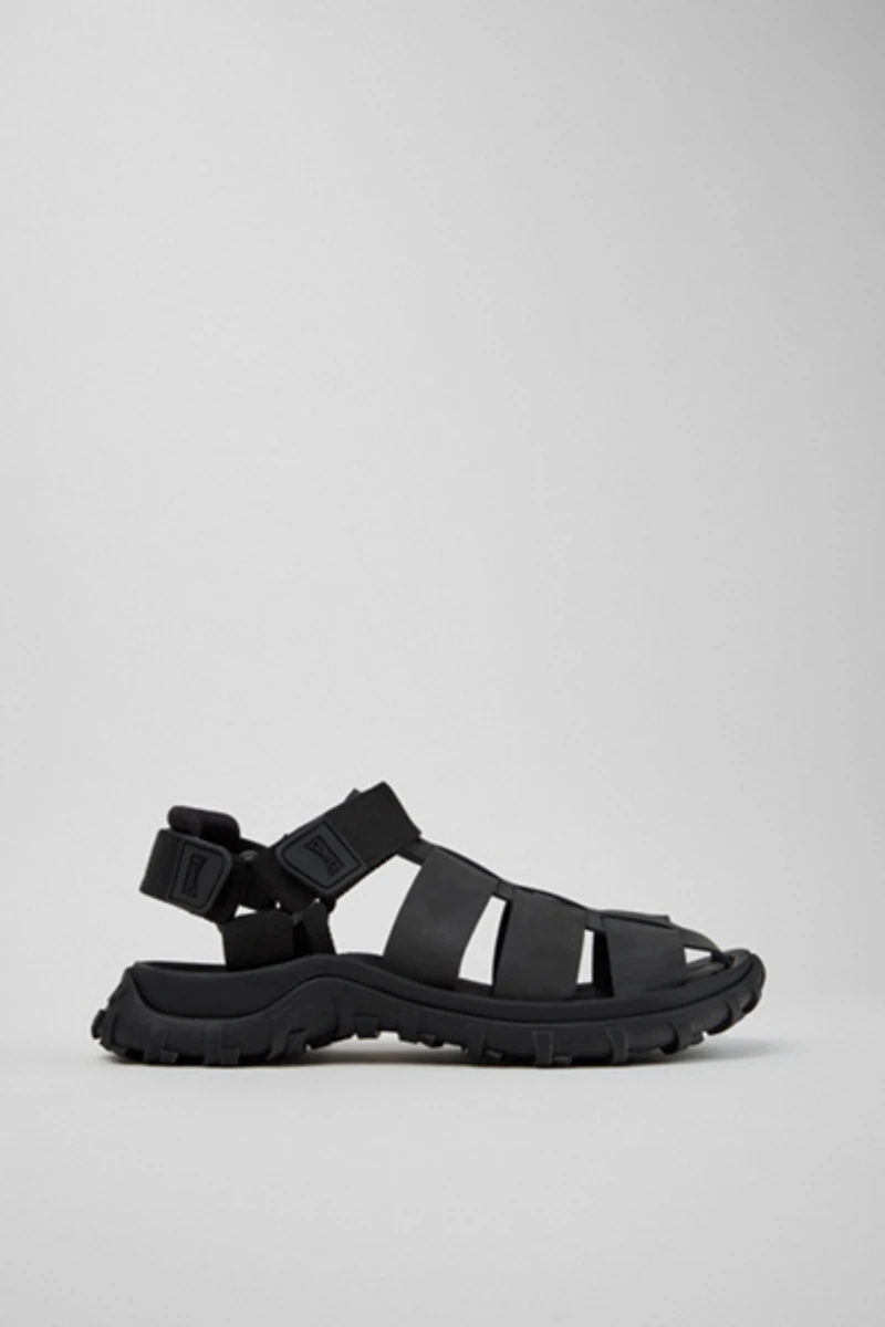 Camper Drift Trail Leather Fisherman Sandal