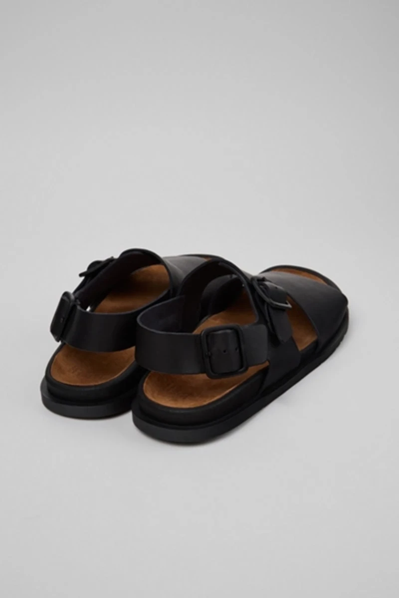 Camper Lluc Leather 2-Strap Sandal