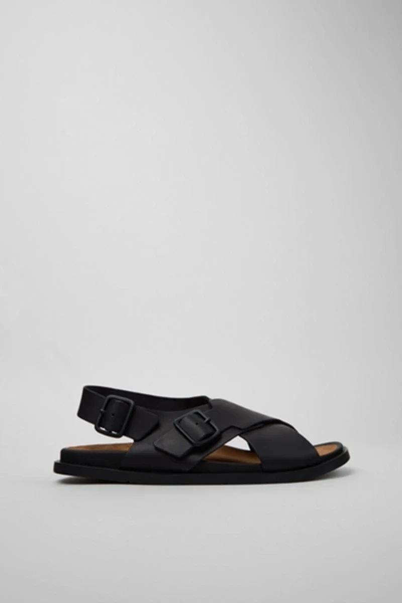 Camper Lluc Leather X-Strap Sandal