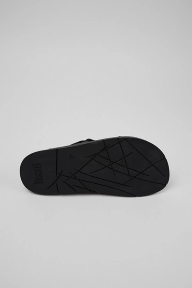 Camper Lluc Leather X-Strap Sandal