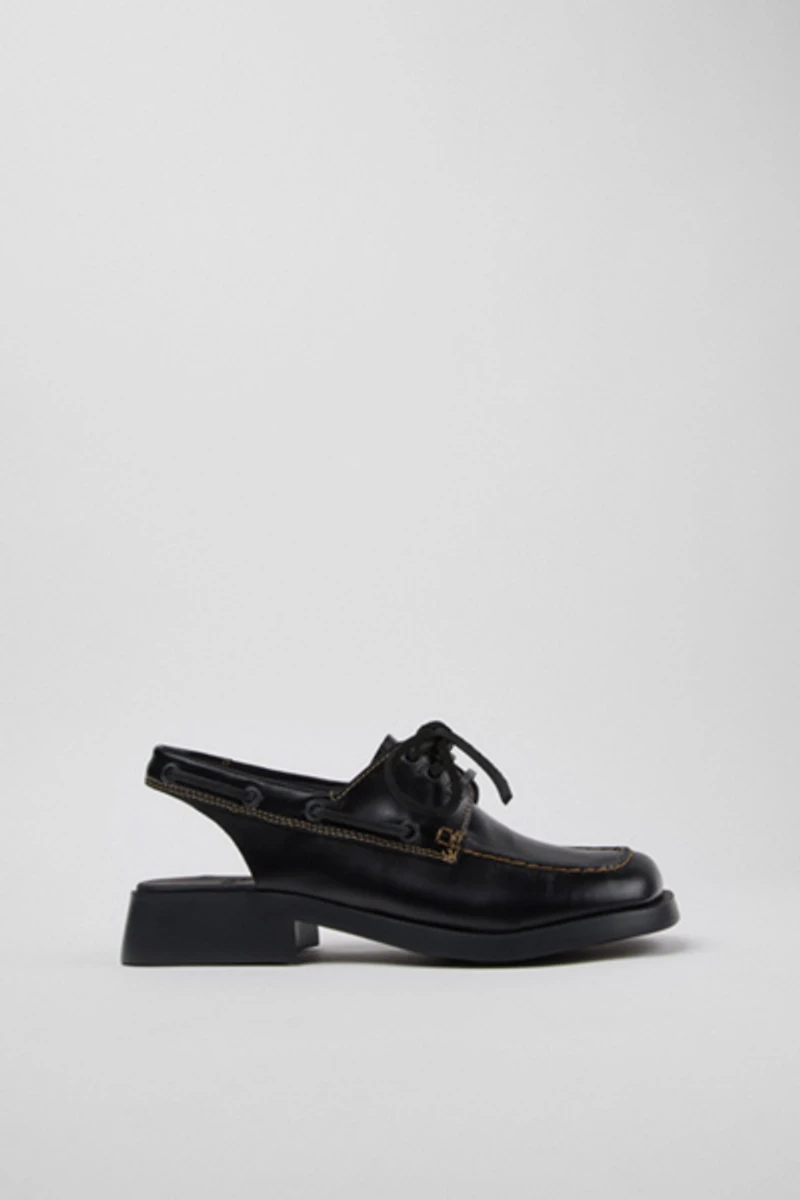 Camper Donna Leather Slingback Boat Shoe