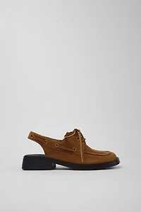 Camper Donna Leather Slingback Boat Shoe