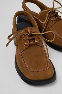 Camper Donna Leather Slingback Boat Shoe