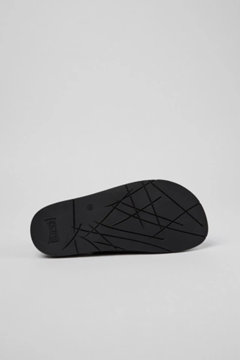 Camper Lluc Leather Crossover Sandal