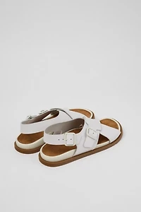 Camper Lluc Leather Crossover Sandal
