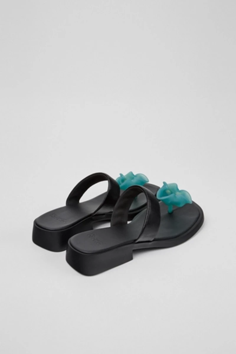 Camper Dana Leather Flower Sandal