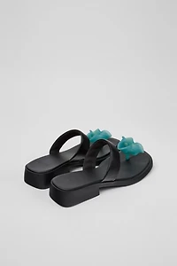 Camper Dana Leather Flower Sandal
