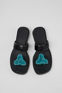 Camper Dana Leather Flower Sandal