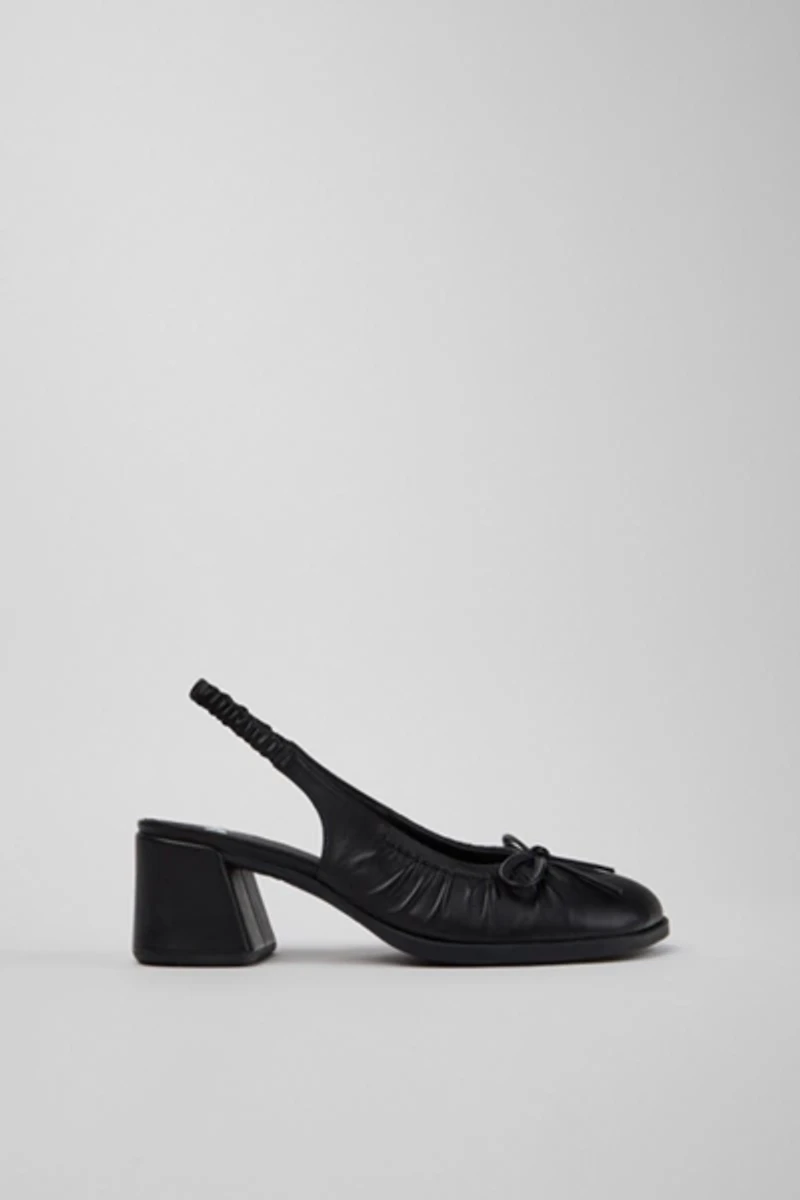 Camper Kora Leather Slingback Ballet Heel