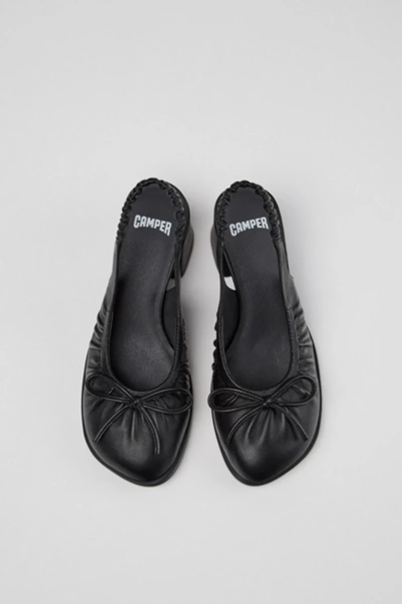 Camper Kora Leather Slingback Ballet Heel