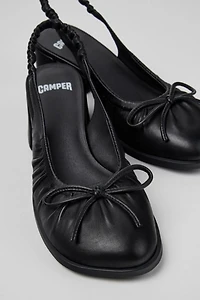 Camper Kora Leather Slingback Ballet Heel