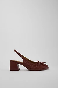 Camper Kora Leather Slingback Ballet Heel