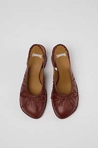 Camper Kora Leather Slingback Ballet Heel