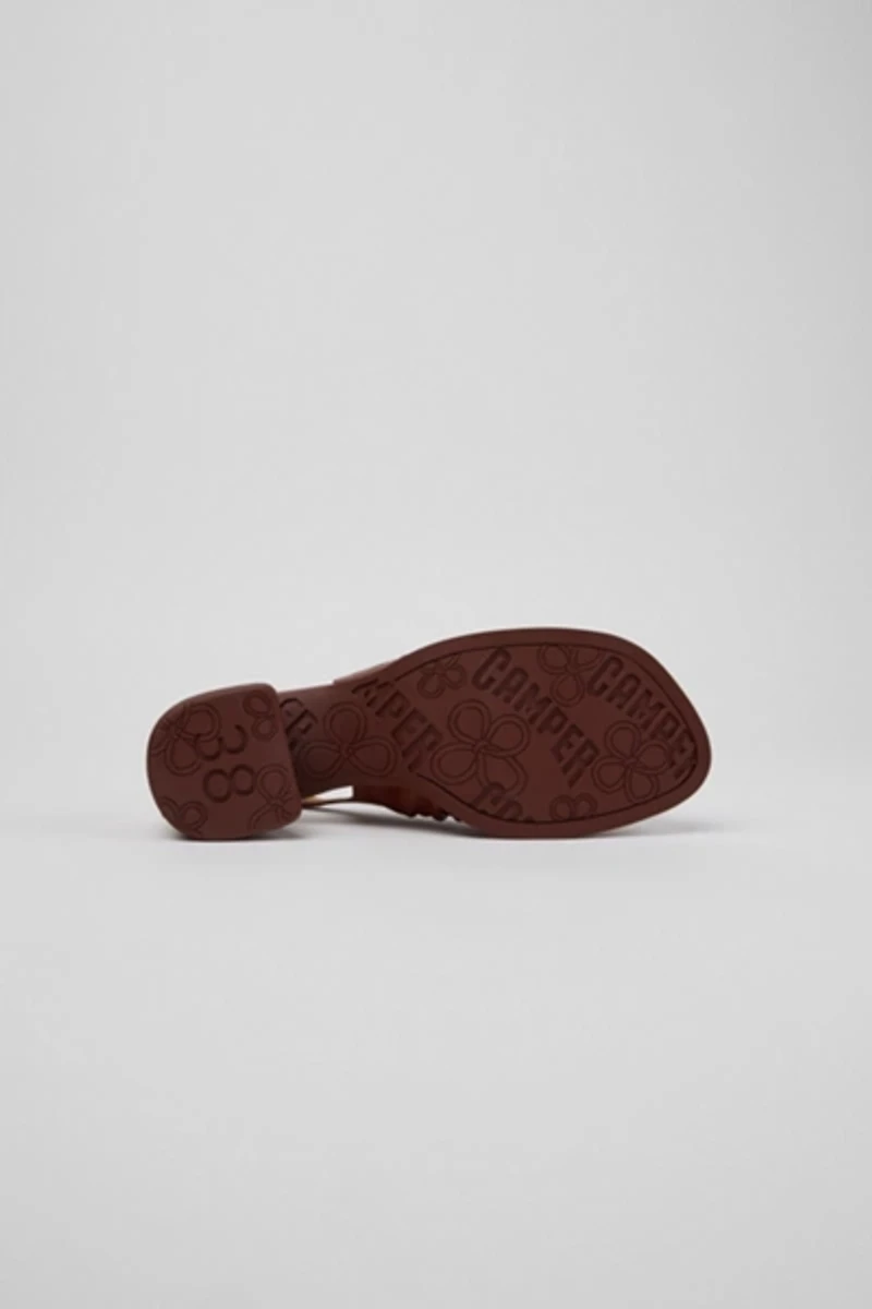 Camper Kora Leather Slingback Ballet Heel