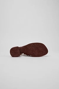 Camper Kora Leather Slingback Ballet Heel