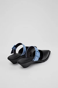 Camper Anita Leather Slingback Heel