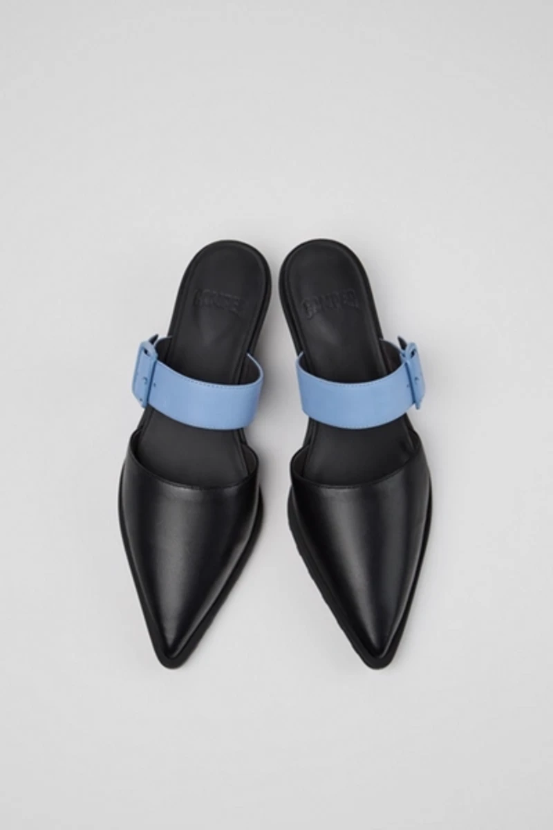 Camper Anita Leather Slingback Heel