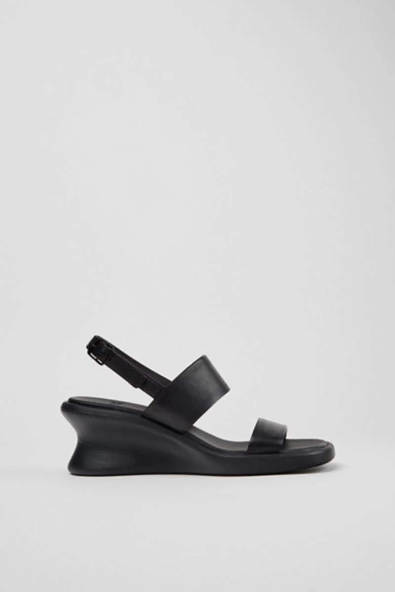 Camper Louise Leather 2-Strap Sandal