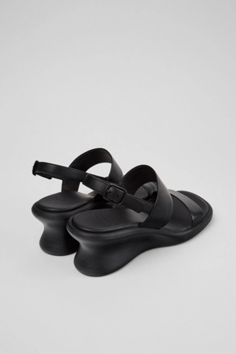 Camper Louise Leather 2-Strap Sandal