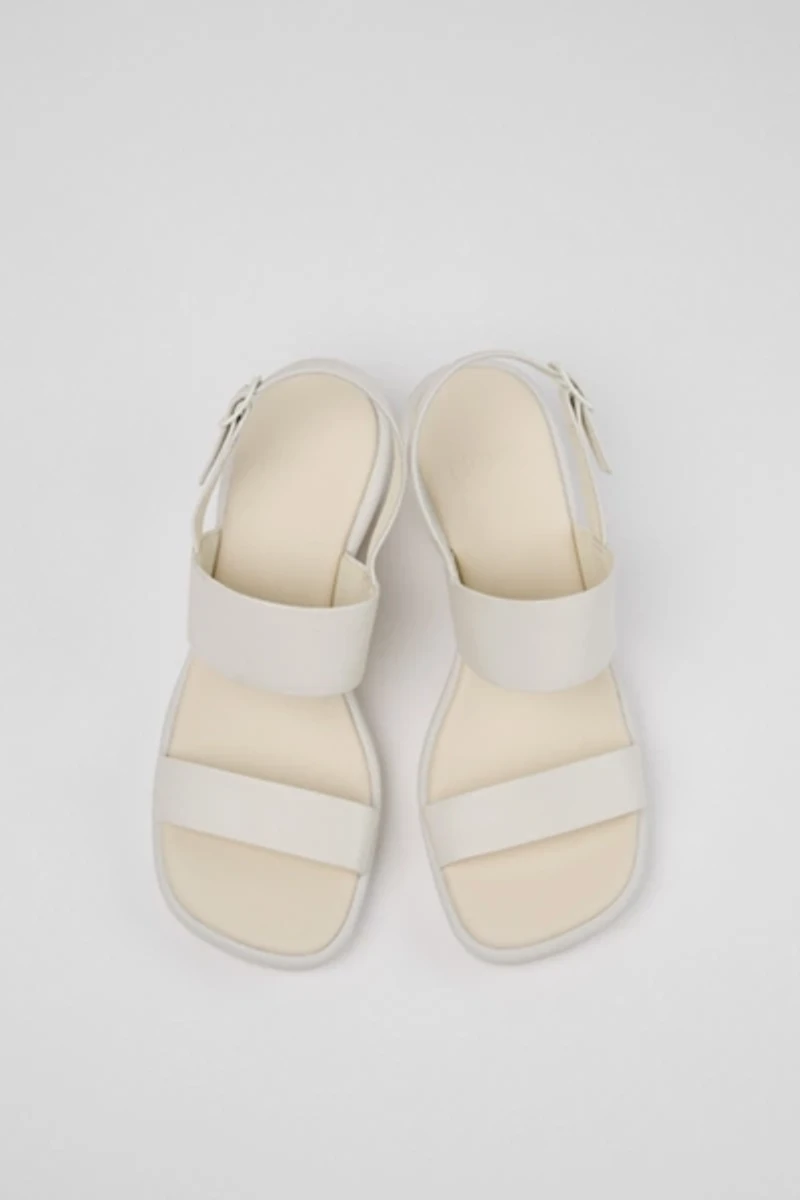 Camper Louise Leather 2-Strap Sandal