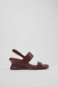 Camper Louise Leather 2-Strap Sandal