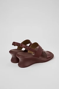 Camper Louise Leather 2-Strap Sandal