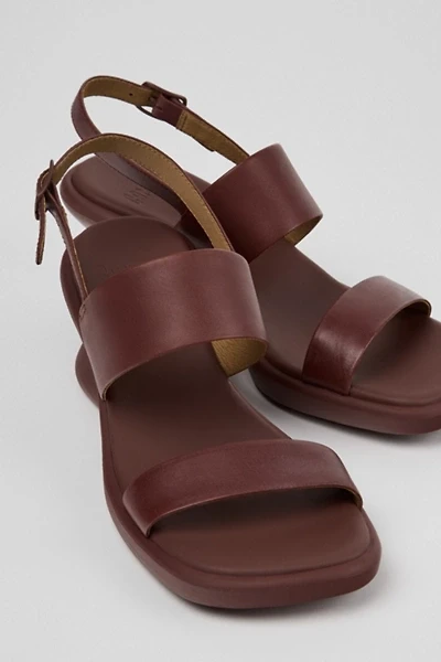 Camper Louise Leather 2-Strap Sandal