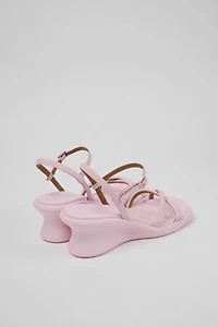 Camper Louise Leather Wedge Sandal