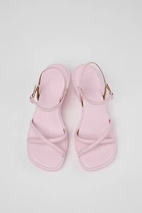 Camper Louise Leather Wedge Sandal