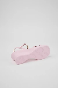 Camper Louise Leather Wedge Sandal