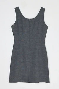 Vintage Y2k Dark Grey Mini Dress
