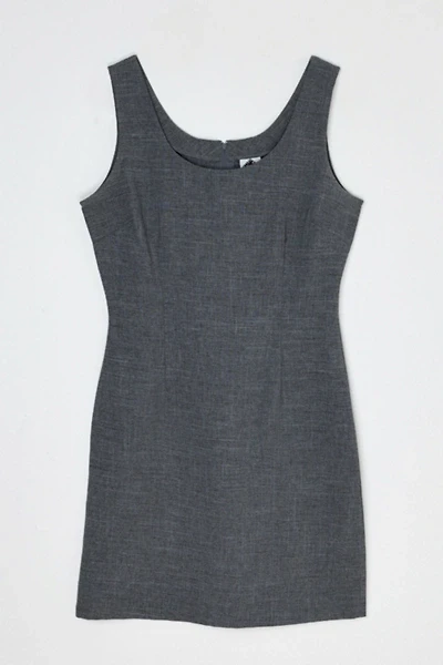 Vintage Y2k Dark Grey Mini Dress