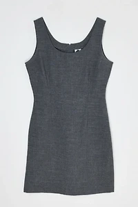 Vintage Y2k Dark Grey Mini Dress