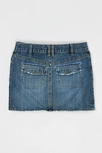 Vintage Y2k Classic Wash Denim Mini Skirt