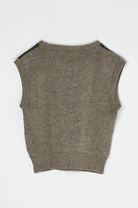 Vintage 90s Argyle Sweater Vest