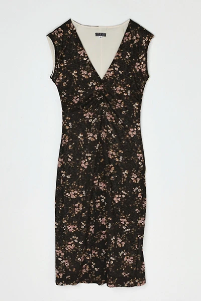 Vintage Y2k Layered Midi Dress