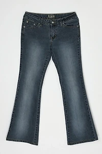 Vintage Y2k Dark Wash Flared Jean