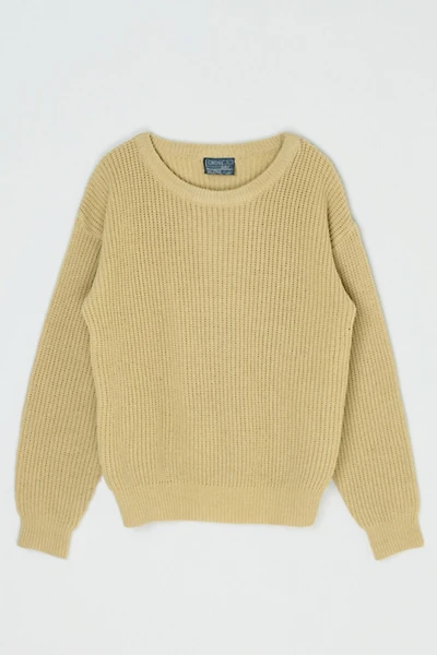 Vintage 70s Tan Knit Sweater