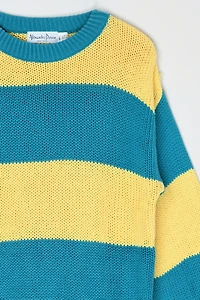 Vintage 90s Striped Knit Sweater