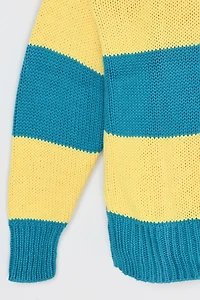 Vintage 90s Striped Knit Sweater