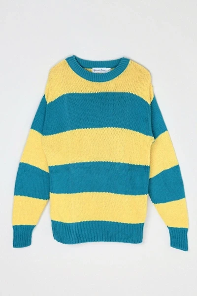 Vintage 90s Striped Knit Sweater