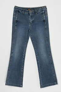 Vintage Y2k Flared Low-Rise Jean