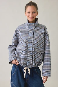 UO Harper Funnel Neck Bomber Jacket