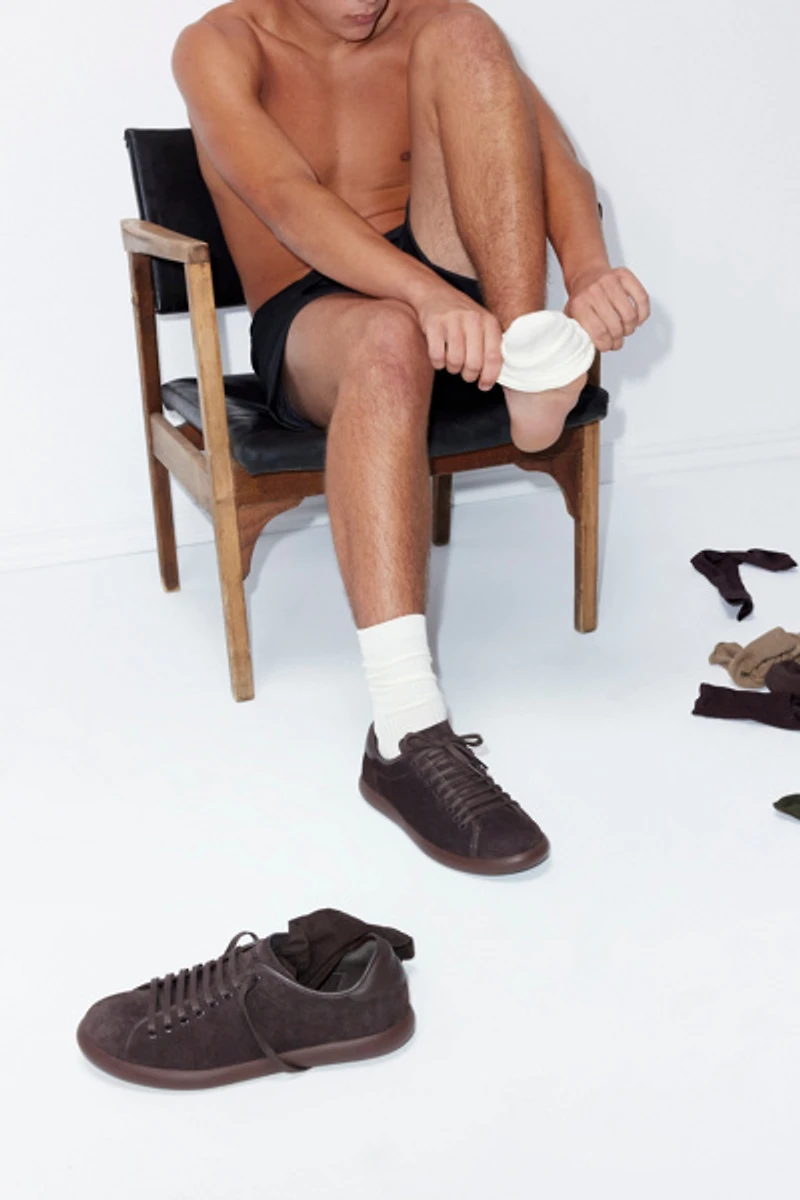 Camper Pelotas Soller Suede Sneaker