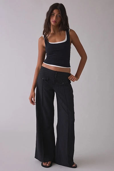 BDG Hannah Low-Rise Flare Trousers