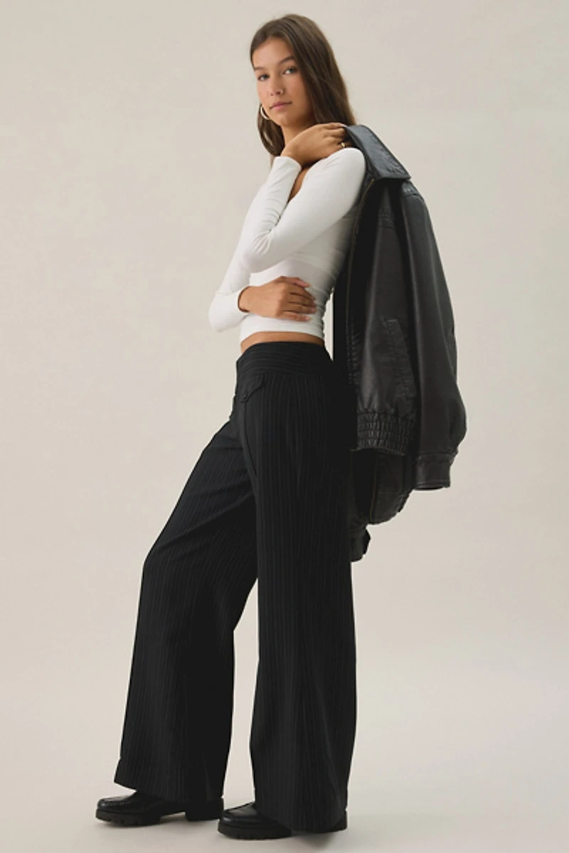 BDG Hannah Low-Rise Flare Trousers