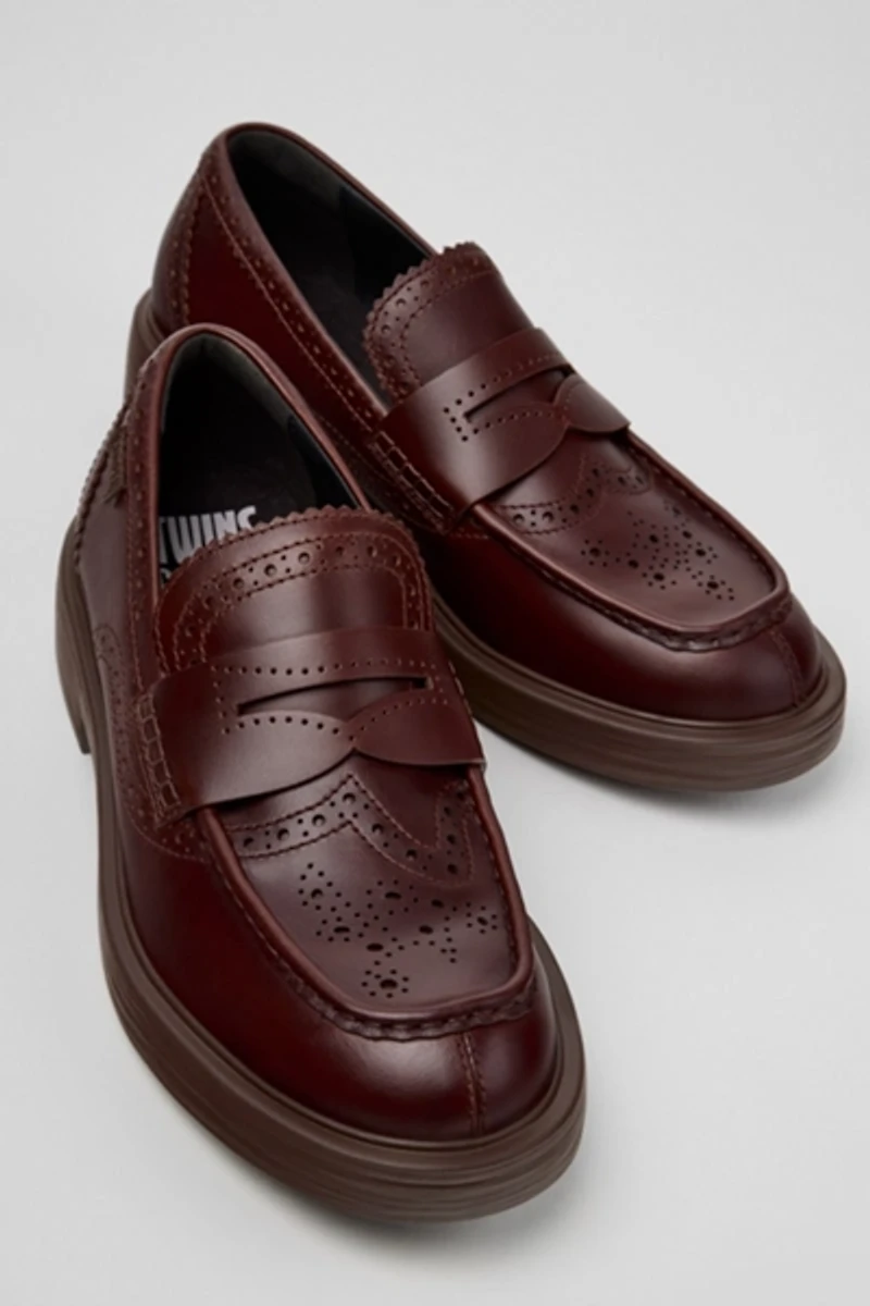 Camper Dean Twins Leather Loafer