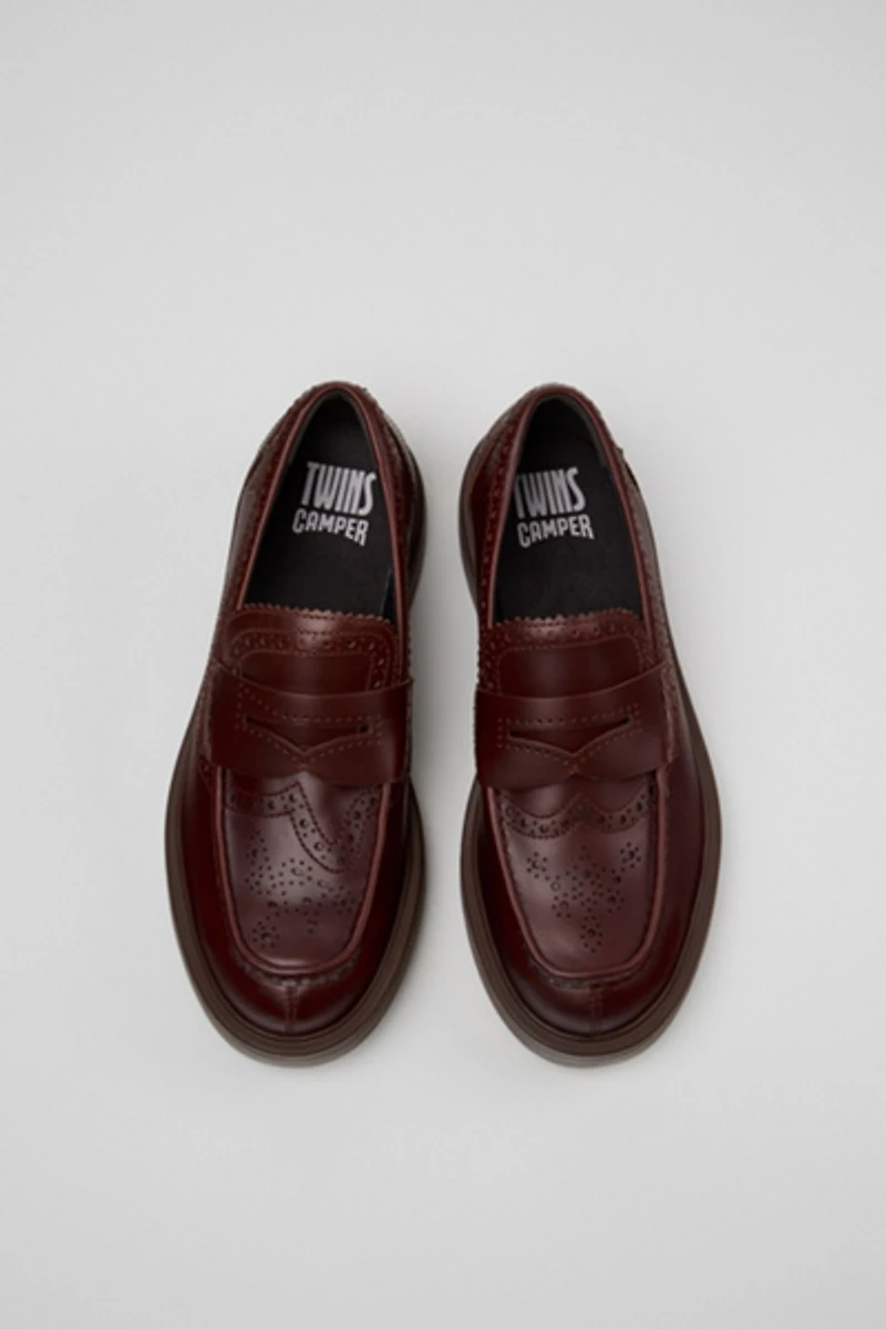 Camper Dean Twins Leather Loafer